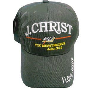 John 3:16 Green Hat